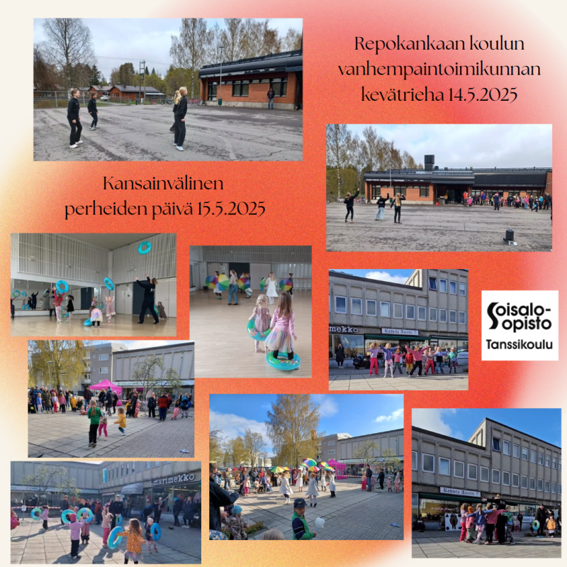 Esiintymisiä touko 25