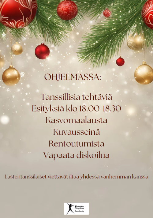 Jouluinen tanssi-ilta 