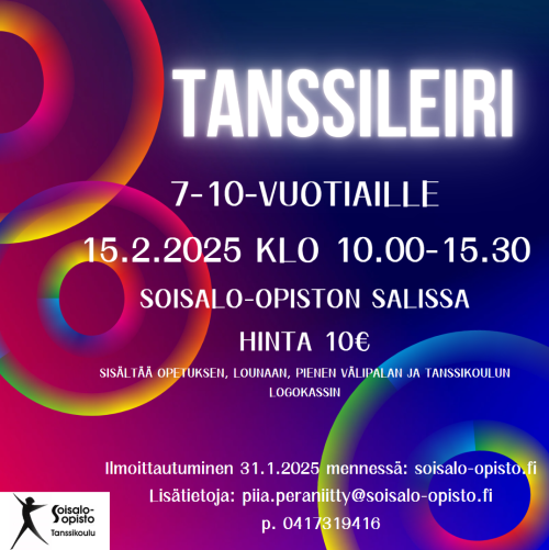 Tanssileiri 7-10v