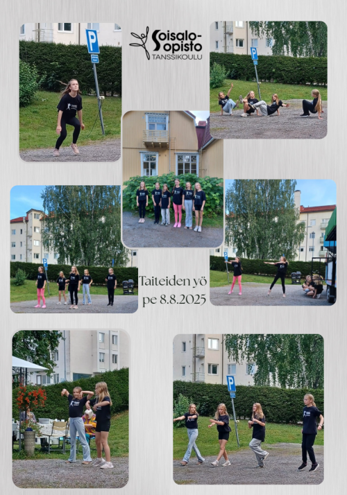 Taiteiden yö 8.8.2025