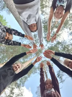 Kuva tanssileiriltä