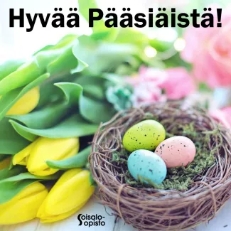 Hyvää Pääsiäistä! 