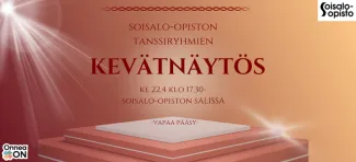 Soisalo-opiston tanssiryhmien kevätnäytös